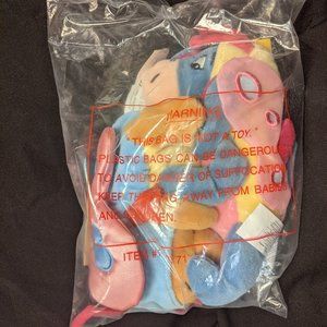 Disney Store Winnie The Pooh and Eeyore Easter 2000 Plush Butterflies
